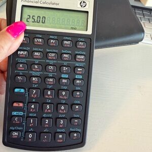 HP Black Financial Calculator